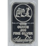 Silver Towne 1 oz .999 Prospector Silver Bar GOLD AND SILVER BULLION