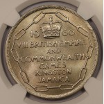 JAMAICA 5 SHILLINGS COIN 1966 GAMES NGC MS66 WORLD COINS