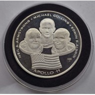 USA Apollo 11 Silver Proof Medal 1969 first man on the moon