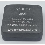 Cyprus 2026 Presidency of Council of Europe 2 euro Proof BE WORLD COINS