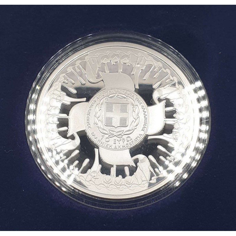 GREECE 2020 SILVER PROOF 10 EURO 2500 years since the Battle of Salamis WORLD COINS