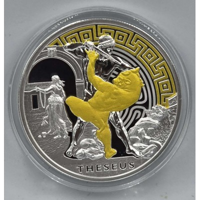 Niue 2024 THESEUS and Minotaur 1oz Silver Proof Coin