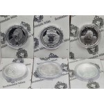 CONGO GORILLA SET OF 6 SILVER 1 OZ COINS 2015 - 2020 Scottsdale Mint GOLD AND SILVER BULLION