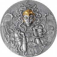 Medusa 2023 Great Greek Mythology 2 Oz Silver Coin