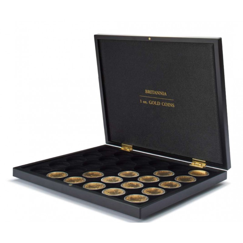 Volterra Uno Presentation case for 30 gold coins Britannia in capsules ACCESSORIES & SUPPLIES