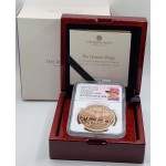 UK Great Britain 2022 Gold Proof Five Pounds THE QUEEN'S REIGN NGC PF70 ULTRA CAMEO WORLD COINS