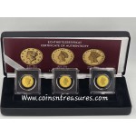 US Dollar Gold 3 Coin Set collection 1/1000 Gold .999 GOLD AND SILVER BULLION