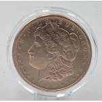 1 oz 999 Morgan Dollar Fine Copper Round coin GOLD AND SILVER BULLION