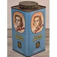 Cyprus Vintage 1960's Mint Sweets Large metal Tin