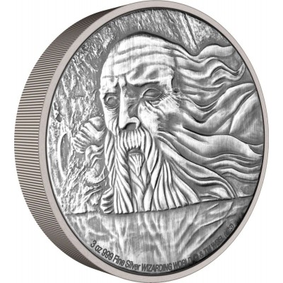 NIUE 2023 HARRY POTTER HOGWARTS Chamber of Secrets 3 OZ Silver Proof coin