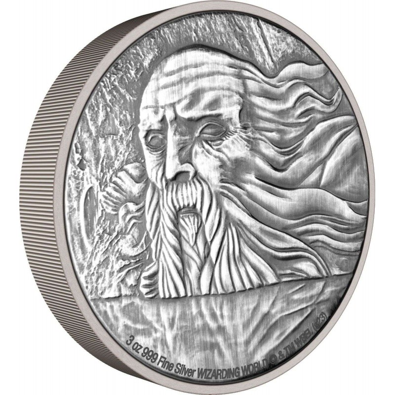 NIUE 2023 HARRY POTTER HOGWARTS Chamber of Secrets 3 OZ Silver Proof coin GOLD AND SILVER BULLION