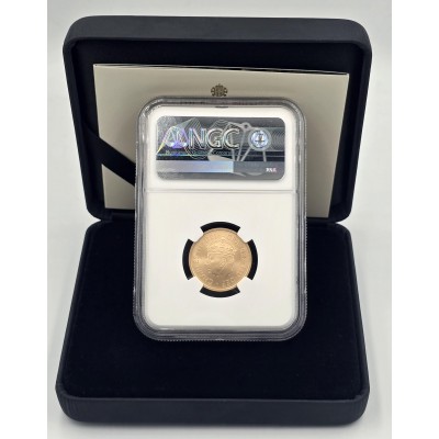 UK 2023 Coronation Gold Sovereign Matte NGC MS70