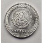 MEXICO UNC SILVER .999 COIN 25 PESOS 1992 WORLD COINS
