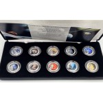 Cook Islands Solar System Planets set collection of 10 coins WORLD COINS