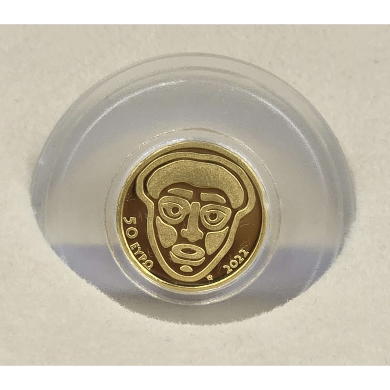 Greece 50 Euro Gold coin 2022 Ancient theater of EPIDAURUS WORLD COINS