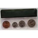 CYPRUS 1974 COMPLETE YEAR SET MILS COINS IN ORIGINAL WALLET WORLD COINS