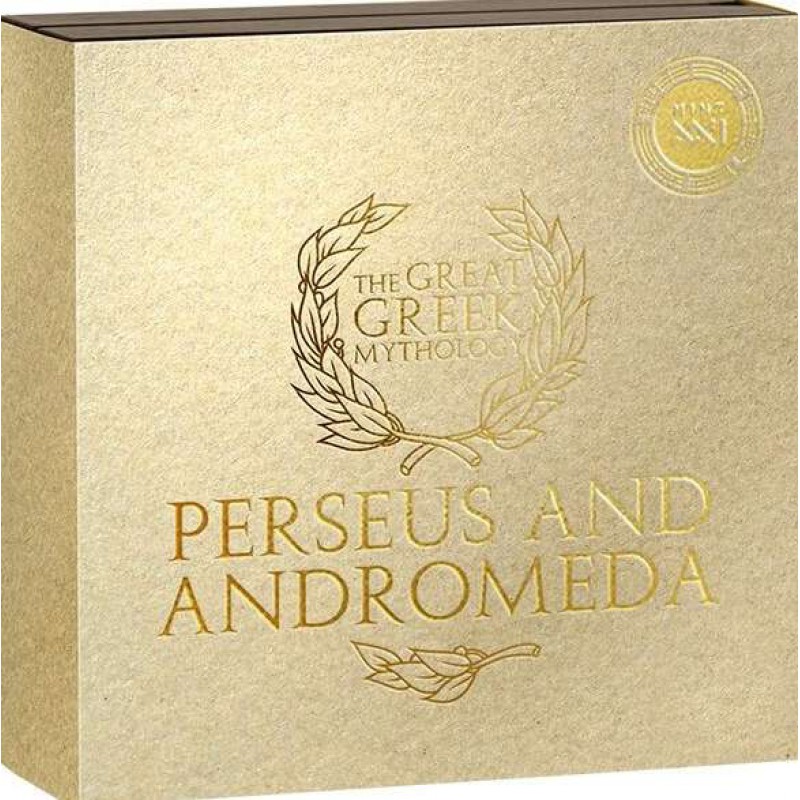 Perseus and Andromeda 2023 Great Greek Mythology 2 Oz Silver Coin GOLD AND SILVER BULLION