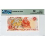 NEW ZEALAND 5 DOLLAR P171b 1985-89 BANKNOTE QEII PMG 67 EPQ WORLD BANKNOTES