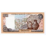 CYPRUS 1 POUND BANKNOTE 2001 GEM UNC P60c WORLD BANKNOTES