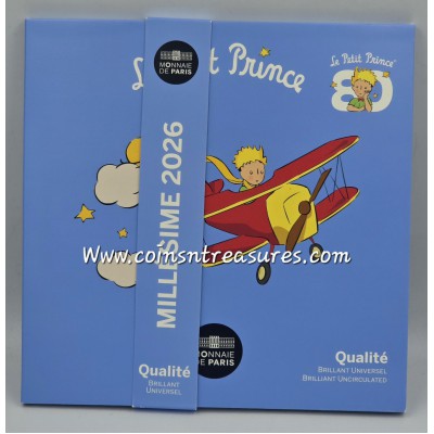 France The Little Prince Coin mini set BU Quality Year date 2026