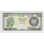 CYPRUS 10 Pounds banknote 1995 GEM UNC p55d WORLD BANKNOTES