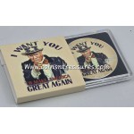 Uncle Trump Wants You 2024 1 oz American Silver Eagle Colorized Coin GOLD AND SILVER BULLION