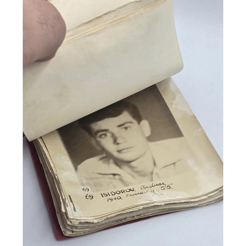 WANTED MEN OF CYPRUS 1958 EOKA FIGHTERS POCKET BOOKLET ANTIQUES & OTHER COLLECTIBLES