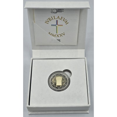 Italy 2 Euro coin Jubilee Year 2025 Proof BE