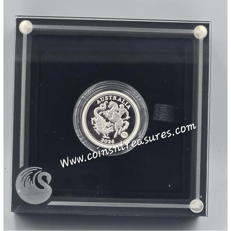 Australia Sovereign 2026 Silver 999 Proof Coin GOLD AND SILVER BULLION