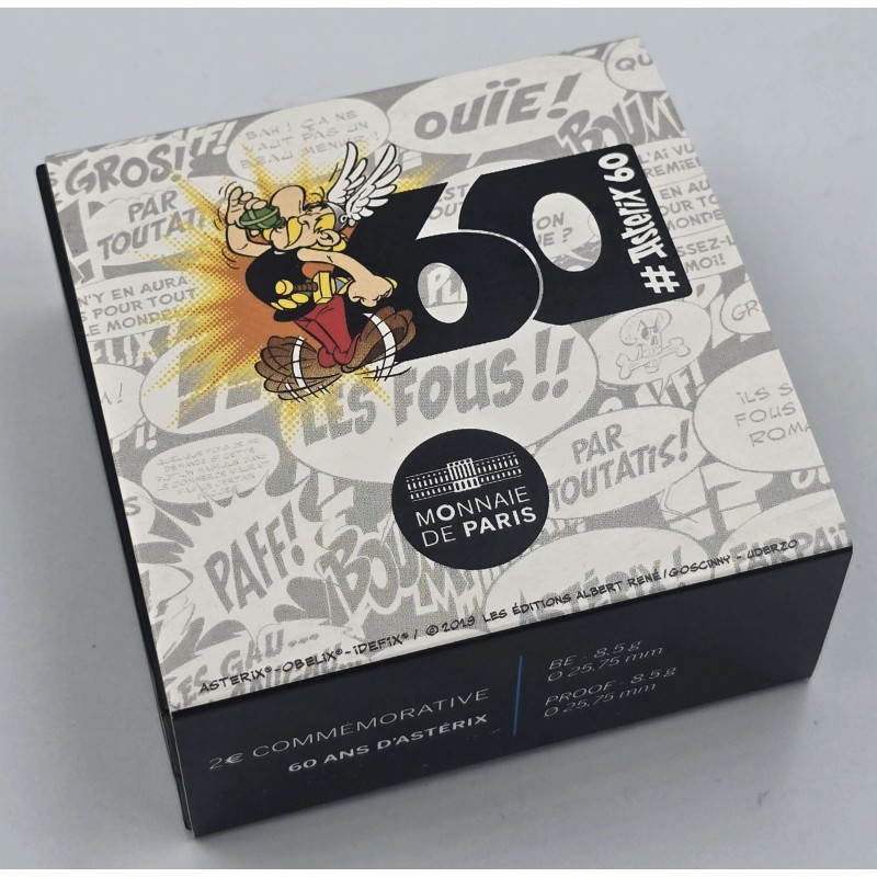 FRANCE 2 euro 2019 ASTERIX Proof BE Coin WORLD COINS