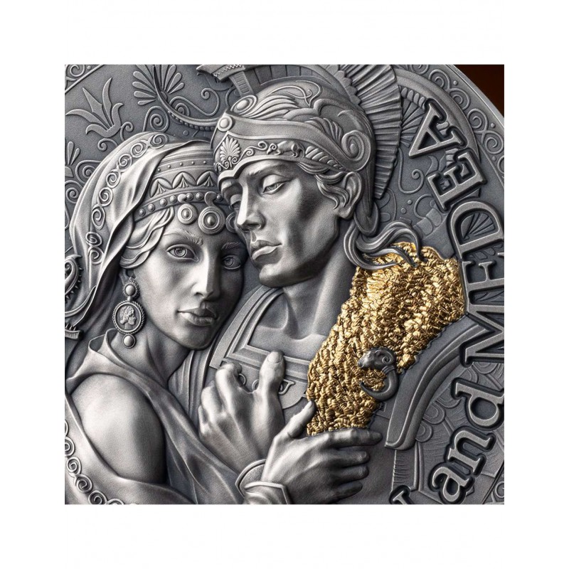 Jason and Medea 2024 Great Greek Mythology 2 Oz Silver Coin GOLD AND SILVER BULLION