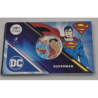 France 2025 SUPERMAN DC Comics Silver Coin 50€ Euro