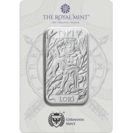 UK Norse Gods Loki 1 oz Silver Bar .999 Royal mint