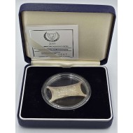 CYPRUS 2000 RARE SILVER PROOF 2 POUNDS TALENT MILLENIUM