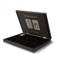 VOLTERRA coin case for 18 Silver Dragon rectangular coins in capsules