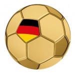 Germany Golden Football 1/1000 Oz Gold Coin GOLD AND SILVER BULLION