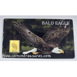 Bald American Eagle 1/1000 Oz Gold Coin in Card GOLD AND SILVER BULLION