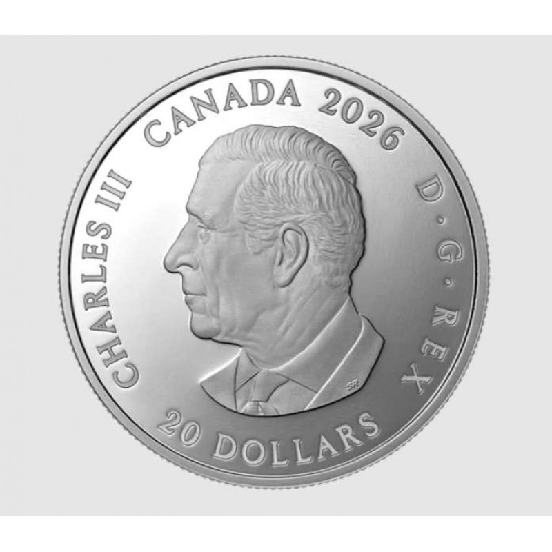 FIFA World Cup 2026 Canada We Are 26 Silver 1 oz. Coin GOLD AND SILVER BULLION
