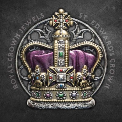 ST EDWARDS CROWN Royal Crown Jewels 2 Oz Silver Coin Niue 2026