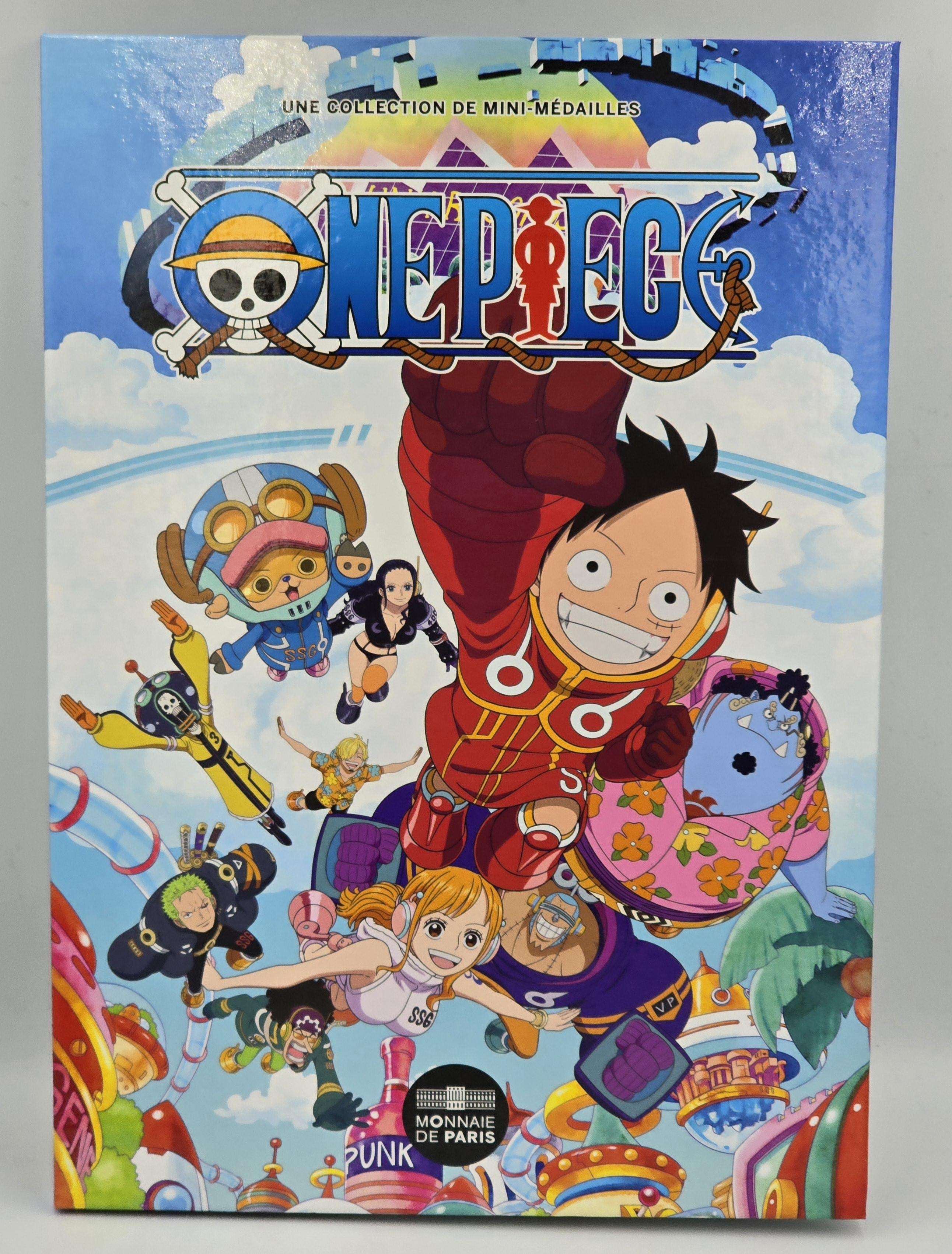France 2025 One Piece EggHead arc Complete Medal coin Collection
